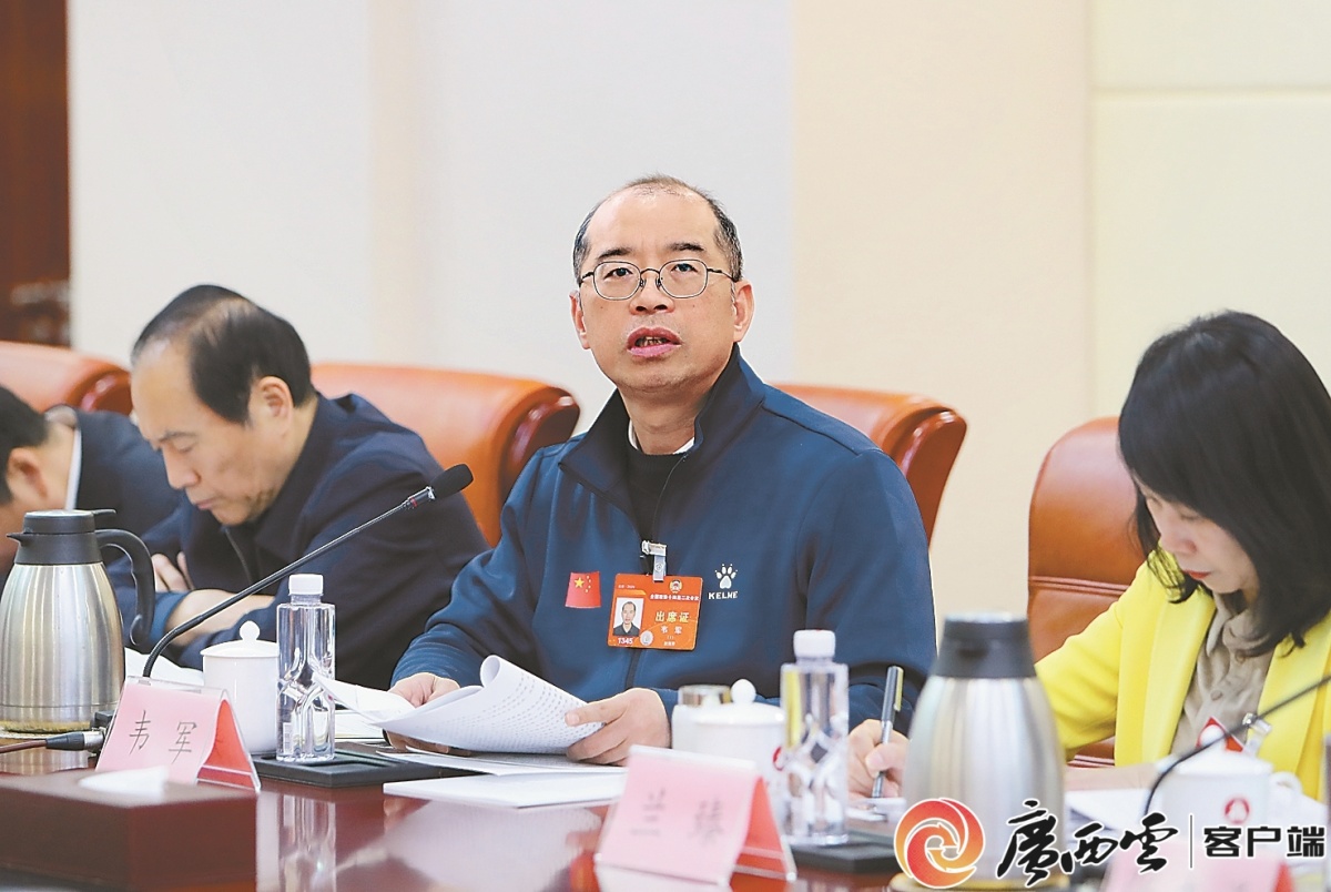 两会金镜头丨住桂全国政协委员发言|手机广西网