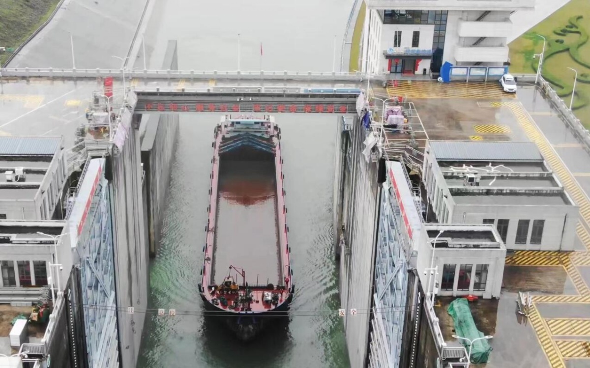 大藤峡船闸完成年度检修 西江干线全线恢复通航
