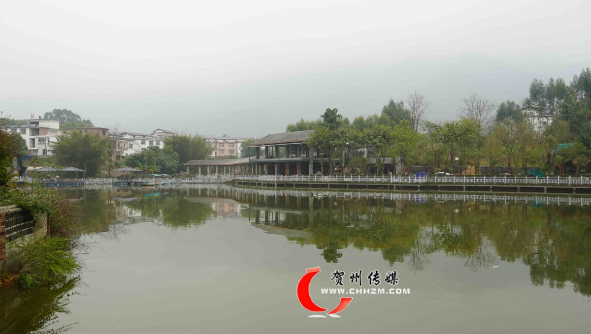 贺州市八步区炭冲村和美乡村风景独好