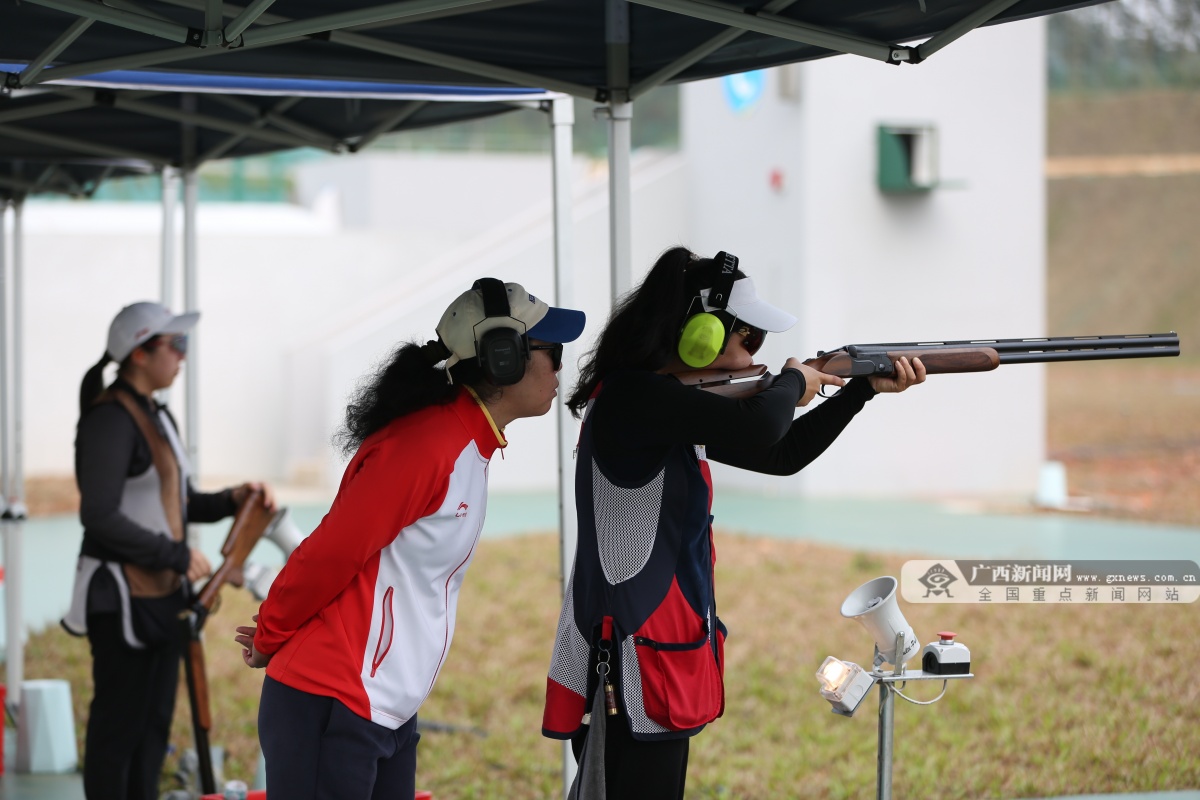 开元体育与国家射击射箭队同场训练 广西健儿厉兵秣马(图1)