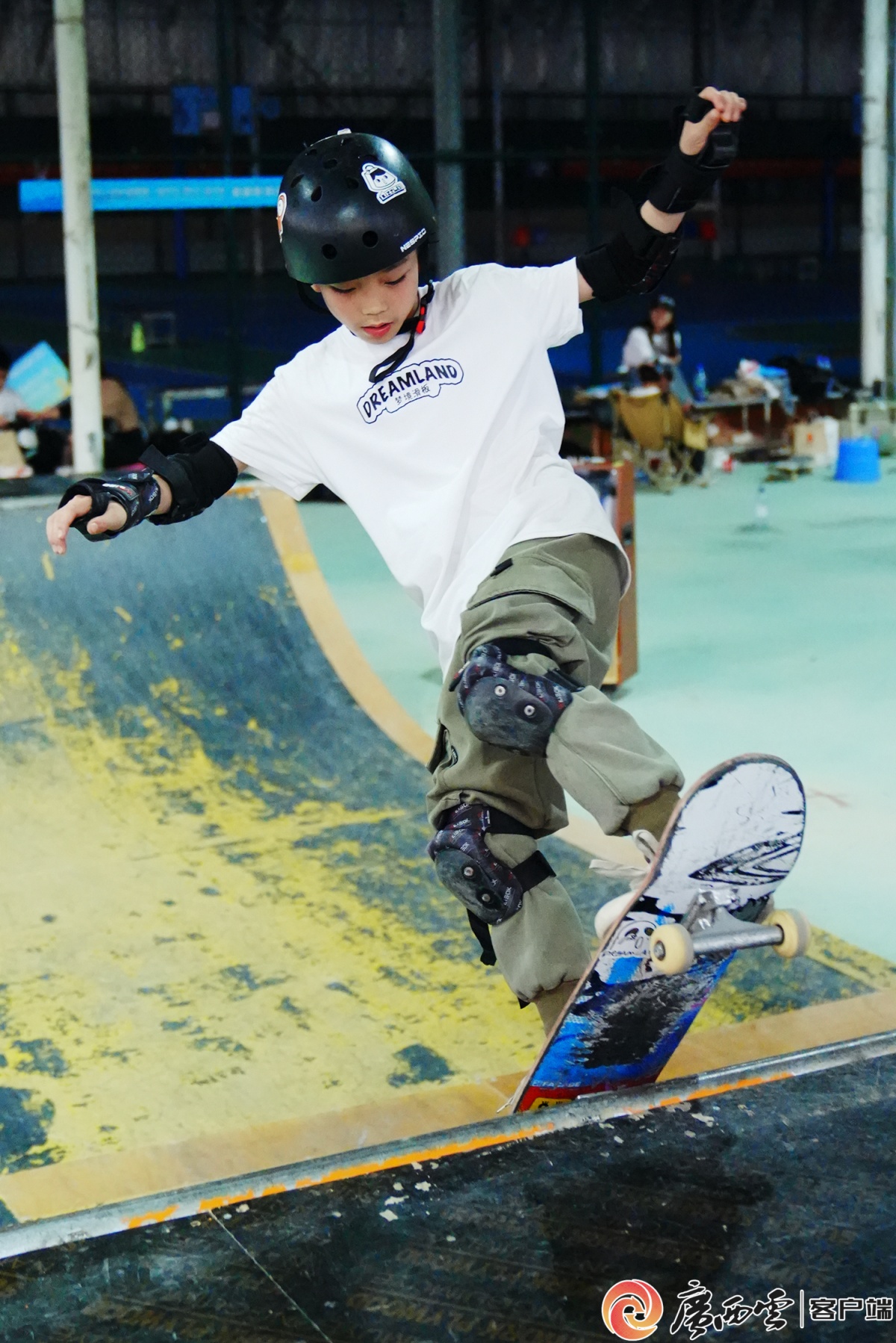 300余区内外青少年齐聚南宁 2024年广西轮滑,滑板u系列赛正式开赛