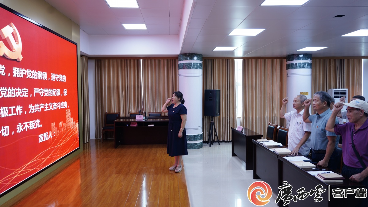 东兰县税务局四力齐发打造六好离退休干部党支部