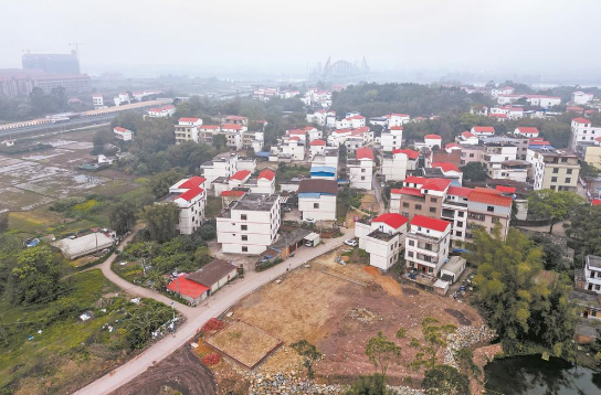 钦州市钦南区大岭村村民"捐"3亩土地建公共设施-广西新闻网