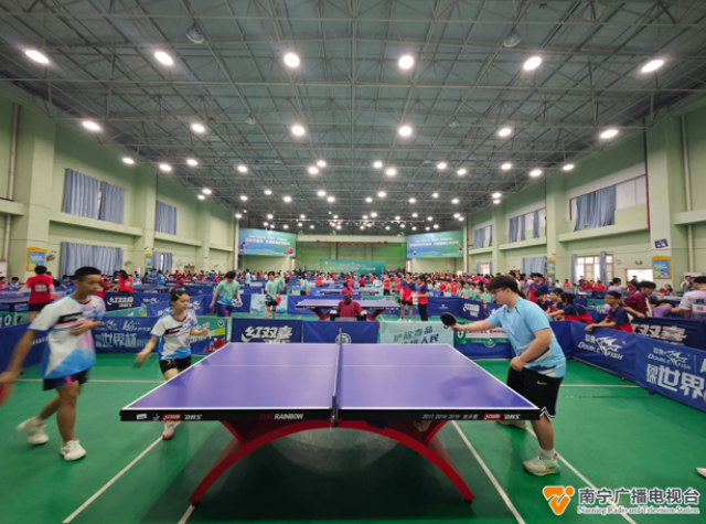 首届广西青少年禁毒杯乒乓球赛今日在南宁开赛