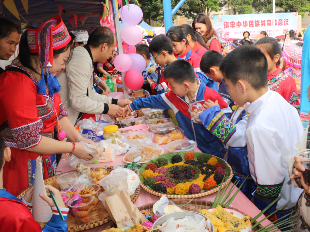 广西三月三,萌娃申请出战!来宾各学校开启狂欢模式