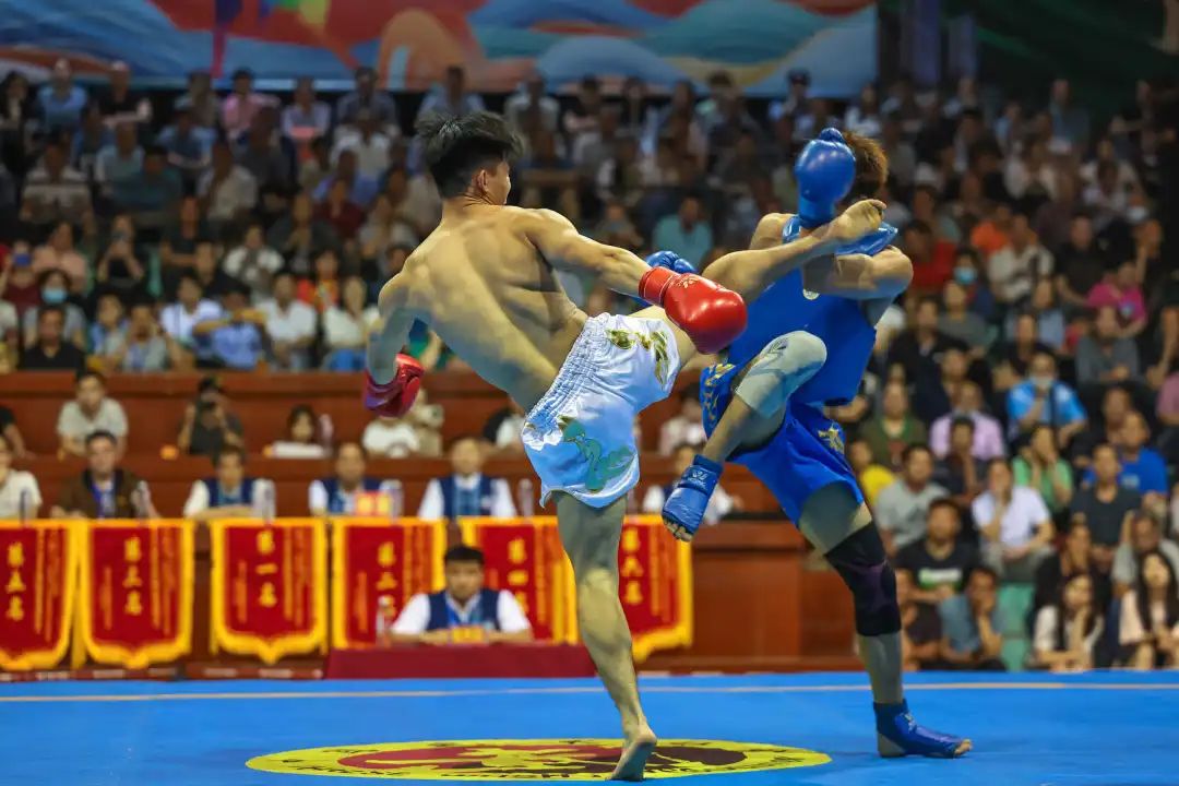 广西三月三各路武林高手齐聚武鸣武术散打擂台赛以武会友