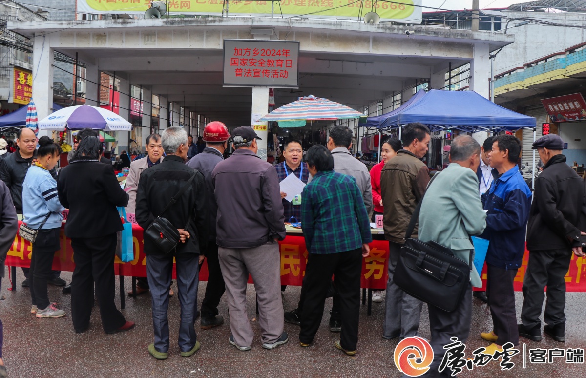 普及国家安全知识 南宁市马山县加方乡人大代表助力"4·15"全民国家
