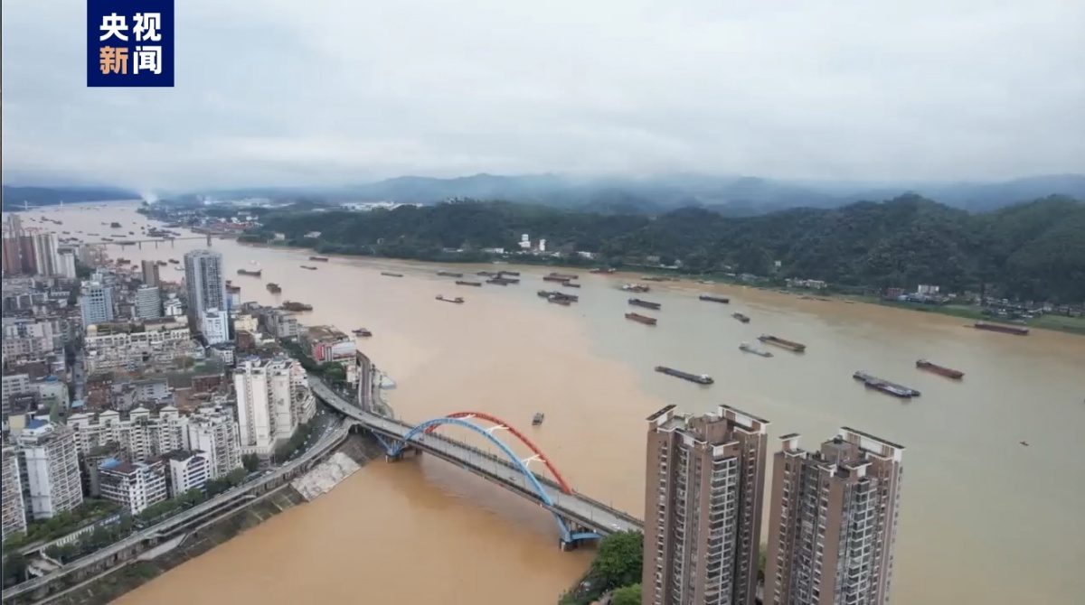 水位上涨!广西桂江可能出现今年首次编号洪水