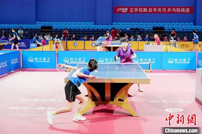 米乐乒乓球2024年全国少年乒乓球锦标赛成都开赛(图1)