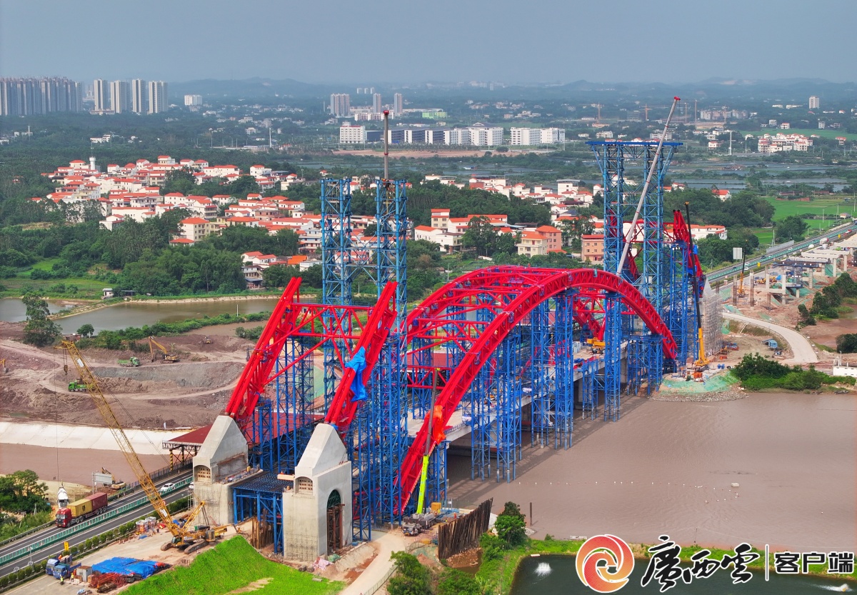 平陆运河桥梁改建工程施工忙