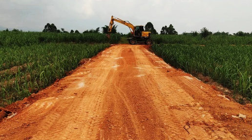 上思县今年投入近2000万元实施村屯和产业道路建设