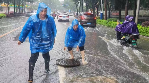 桂林市积极应对强降雨袭击
