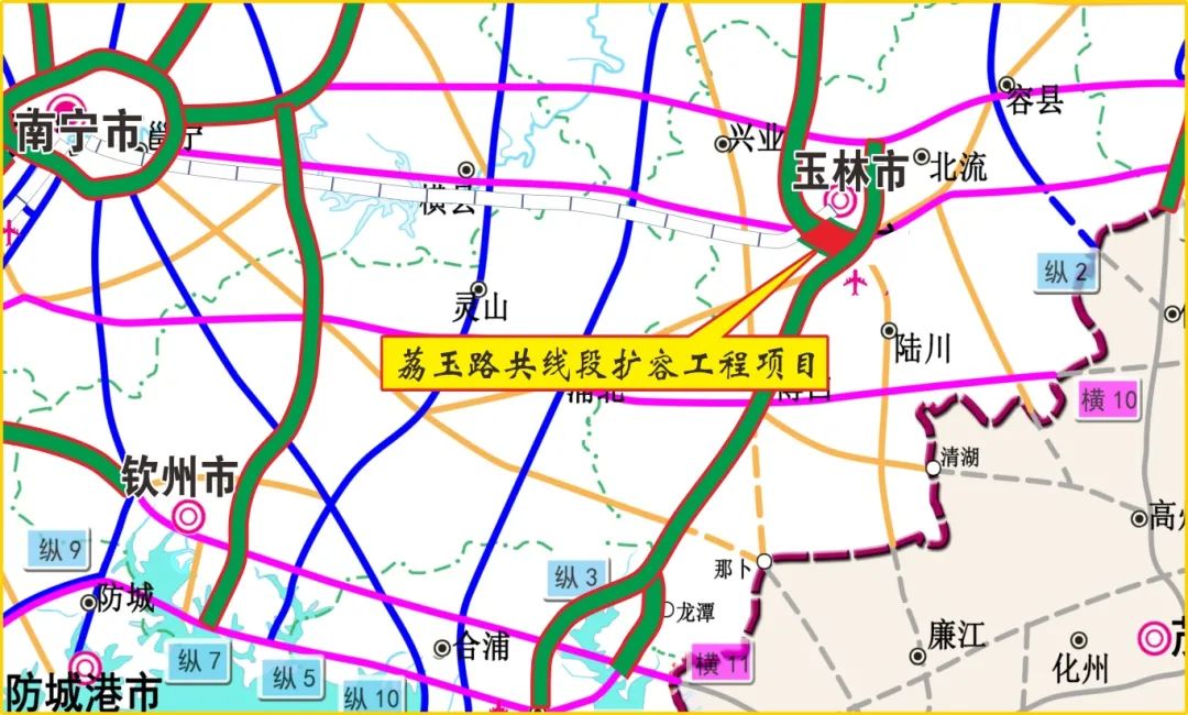 桂林绕城高速公路规划图片