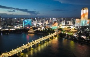 飛閱廣西 | 夜游秀美邕江 賞跨江大橋