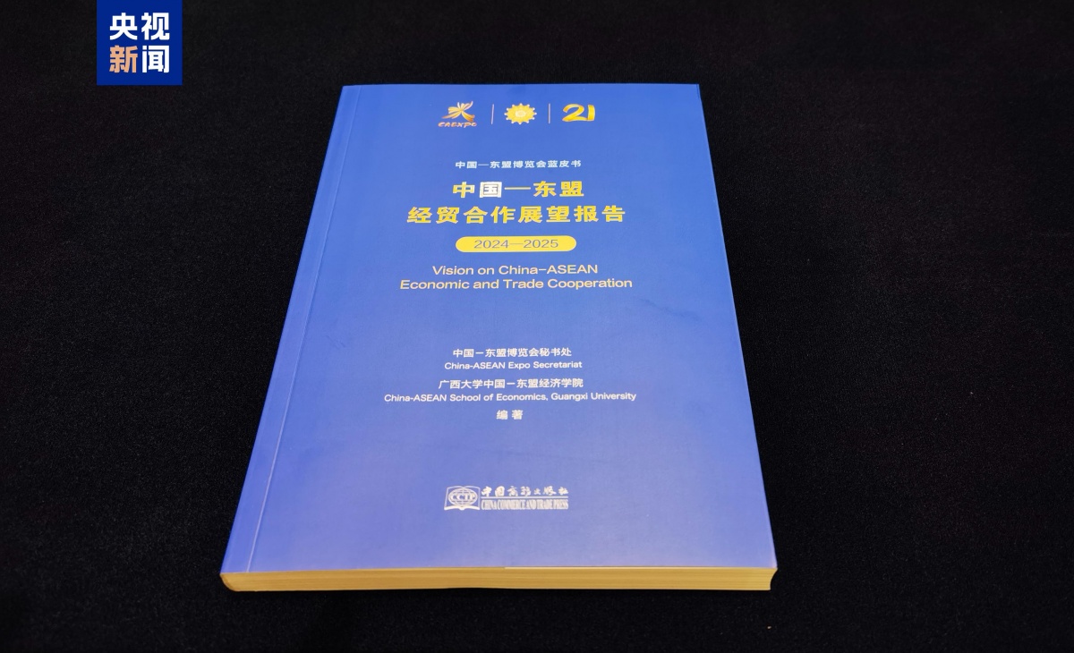 
				第21届中国—东盟博览会蓝皮书在广西南宁发布
							