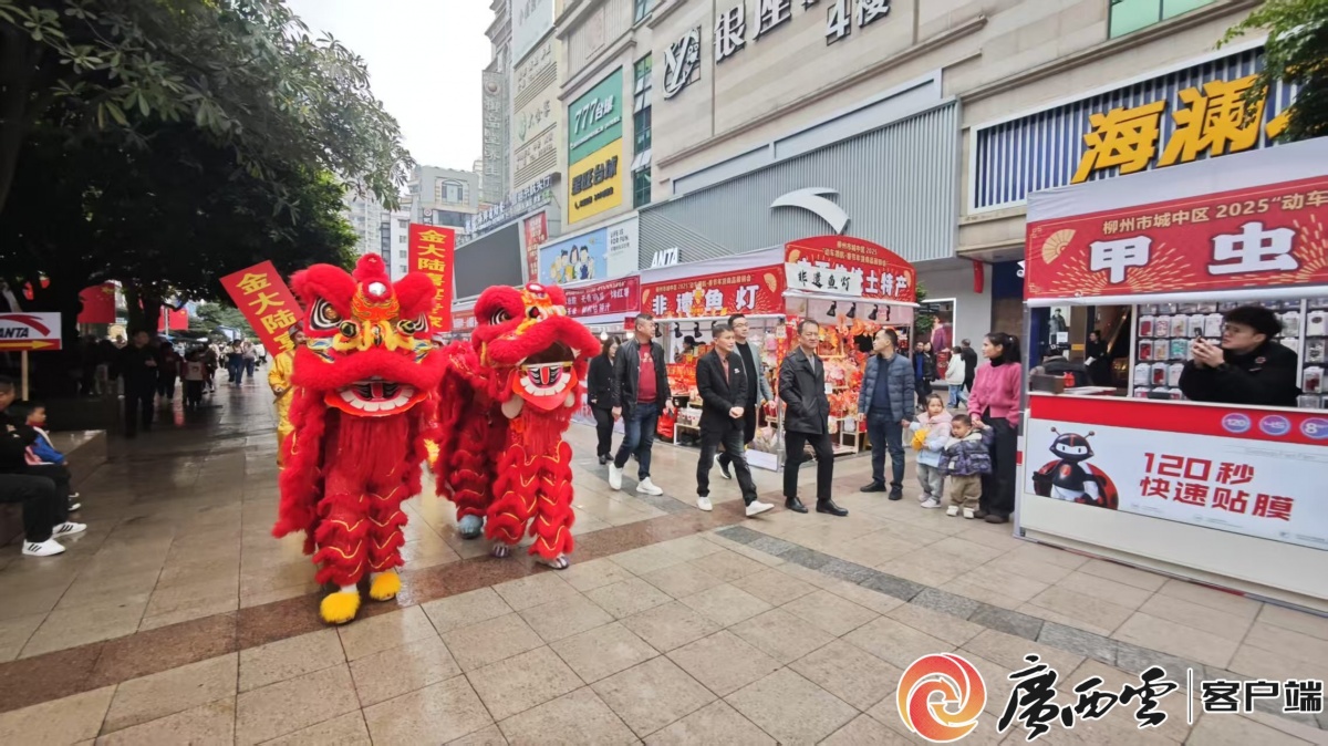 柳州：“年味”经济激活消费新场景(图11)
