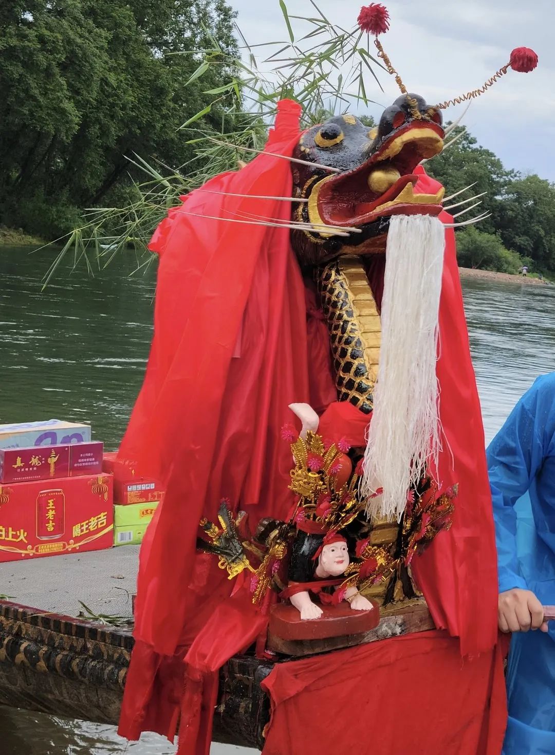 神态威严、栩栩如生！快来看看桂林这些极具特色的传统龙船！(图7)