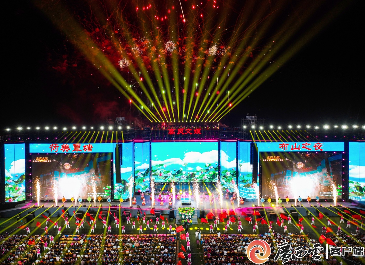 燃爆！覃塘区荷花文化旅游节5万人共享表演盛宴(图2)