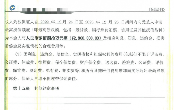 桂林一公司称莫名背负280万元担保债务，经营因此受阻！