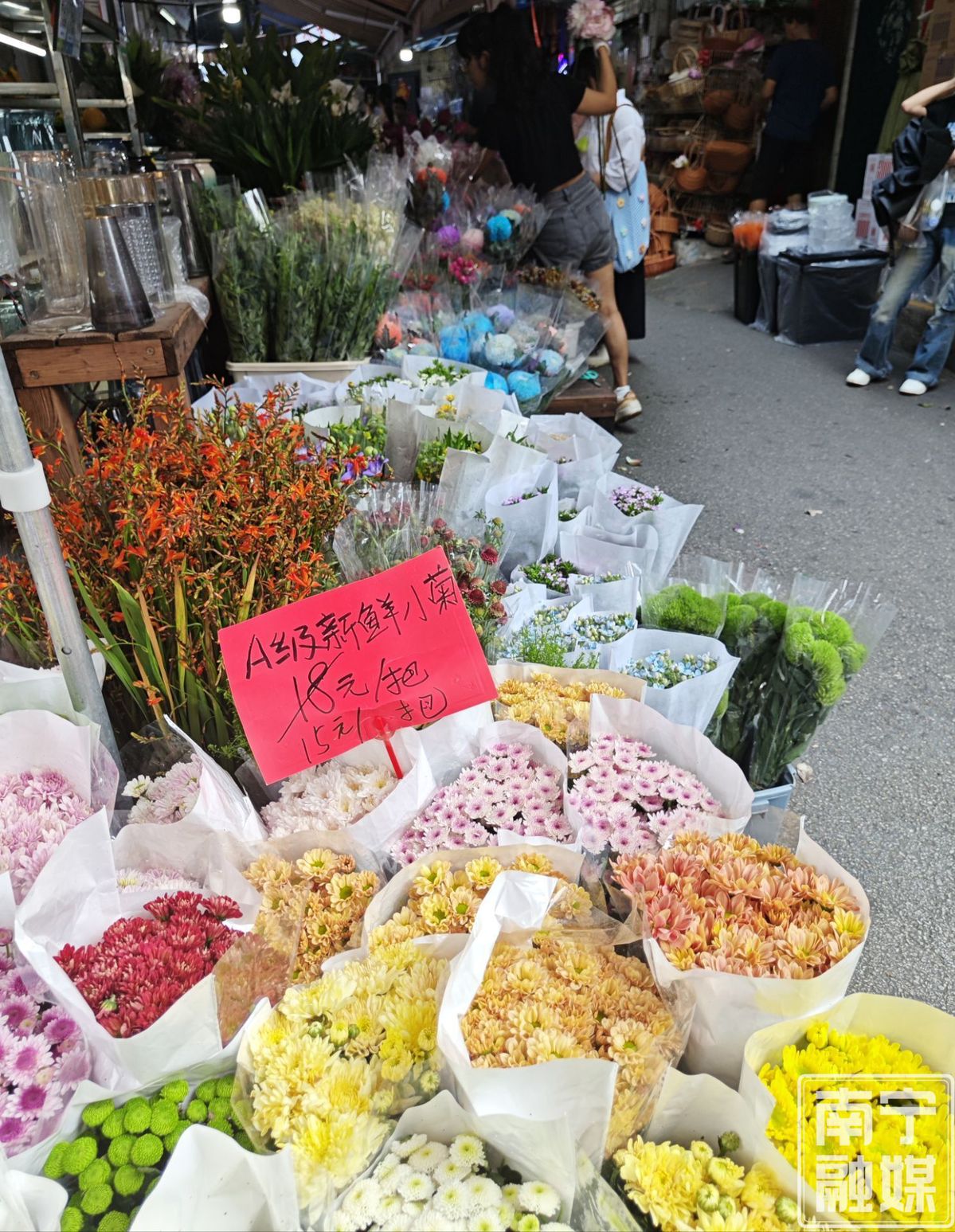 最大降价幅度接近50%南宁人的“鲜花自由”来了(图1)