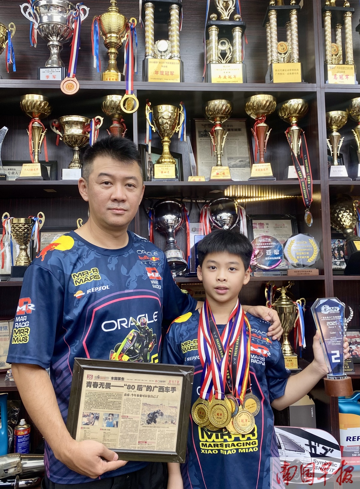 厉害了！南宁10岁小学生拥有6年“驾龄”目标是世界赛车冠军(图5)