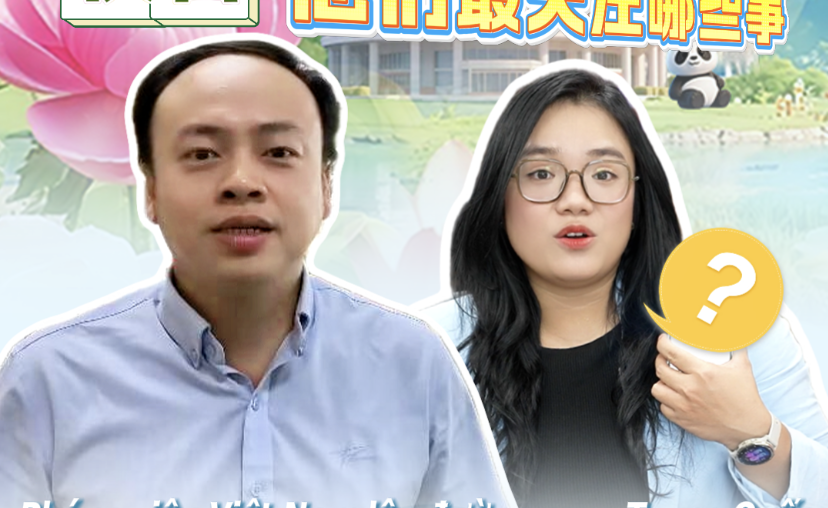 Quick questions, quick answers! What do Vietnamese journalists pay most attention to when they leave for China?