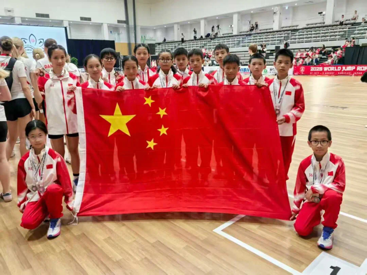 “绳”采飞扬！广西小将在世界跳绳锦标赛狂揽6金
