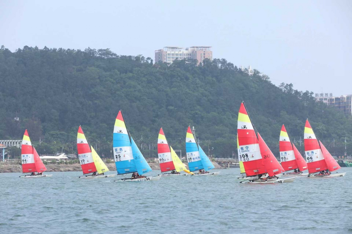 江海湖联动！2025年广西帆船城市联赛（Hobie16级别）将在这3地举行