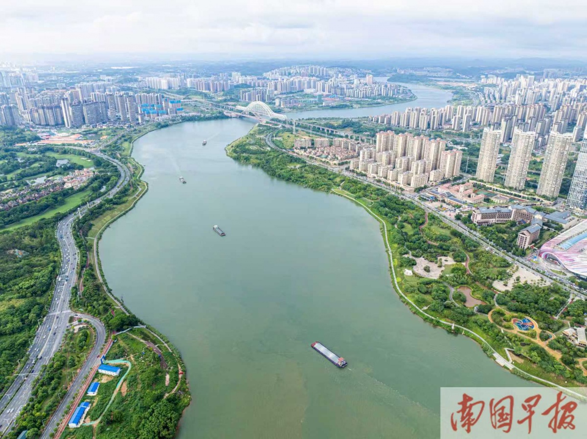邕江入选全国幸福河湖案例