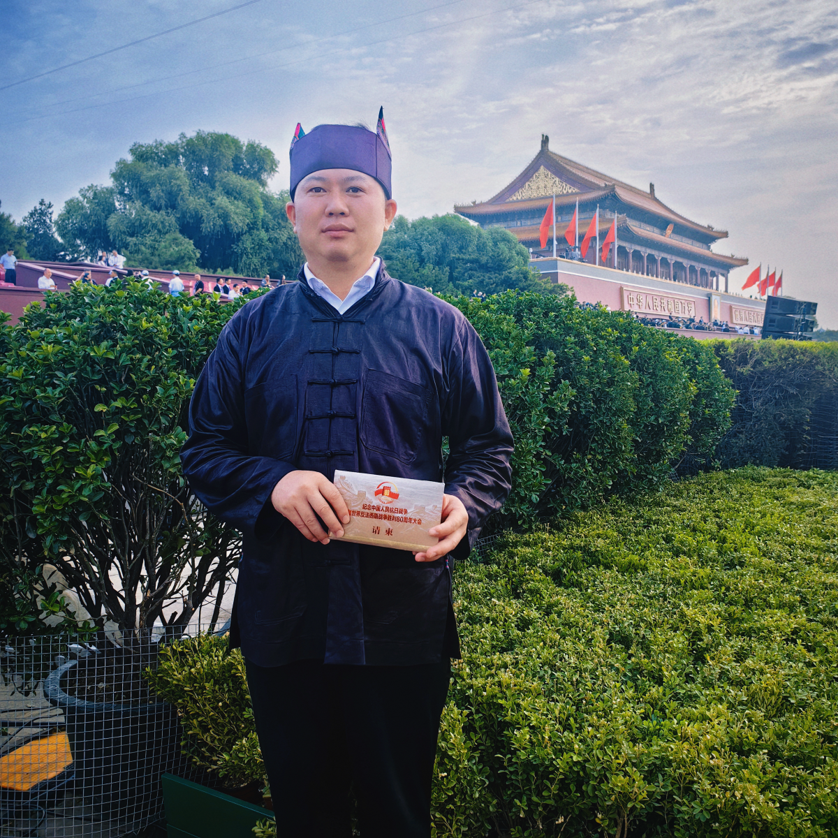 “现场太震撼了！”全国少数民族参观团广西代表受邀观礼九三阅兵仪式