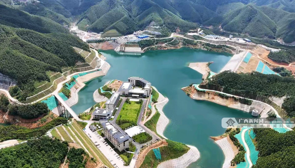 广西首座抽水蓄能电站传来捷报！引水水道一次充水成功冲刺年内投产目标(图4)