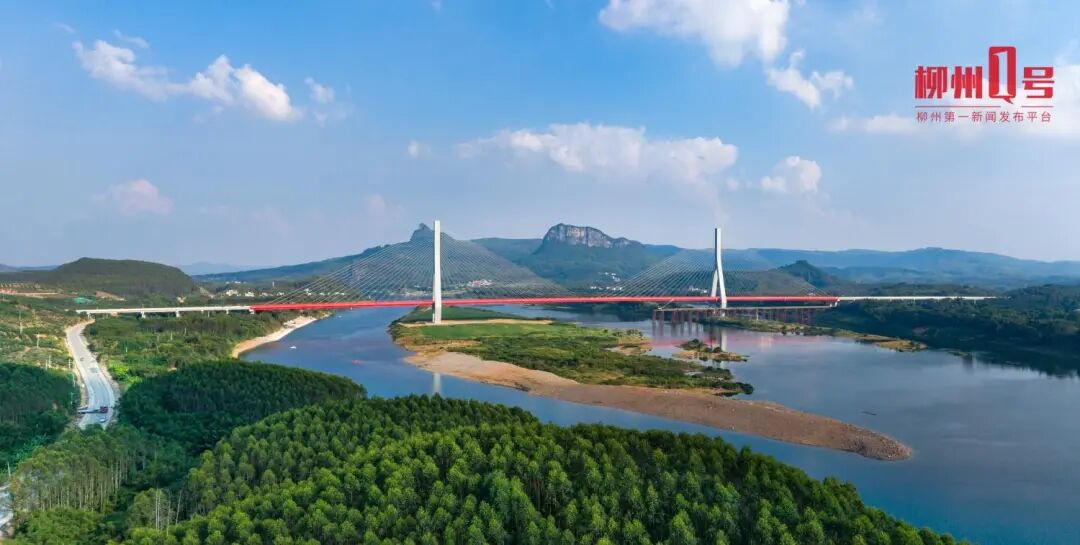 广西第一全国第二！柳州这座大桥贯通！(图3)