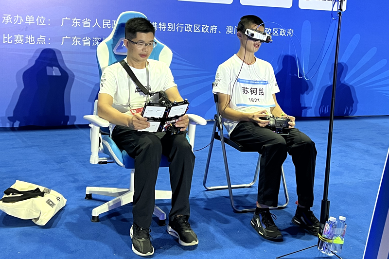 历史突破！广西无人机竞速喜获全运会银牌(图2)