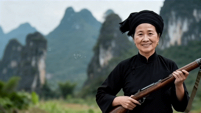 AI人物志·广西她力量③｜卖牛换枪打日寇——铁娘子莫花棉