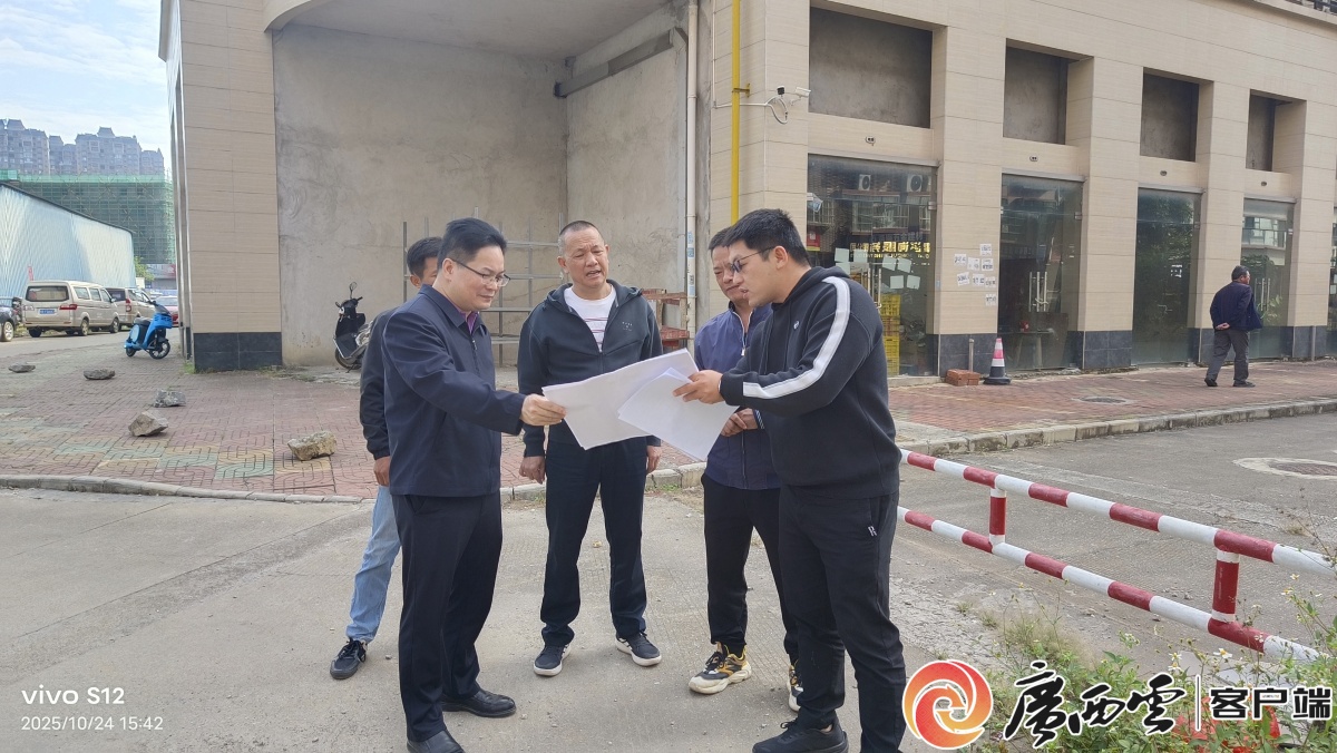 挚旗奋进实干争先⑥｜党旗飘扬在工地高效服务暖人心——党建引领贵港住建事业高质量发展(图2)