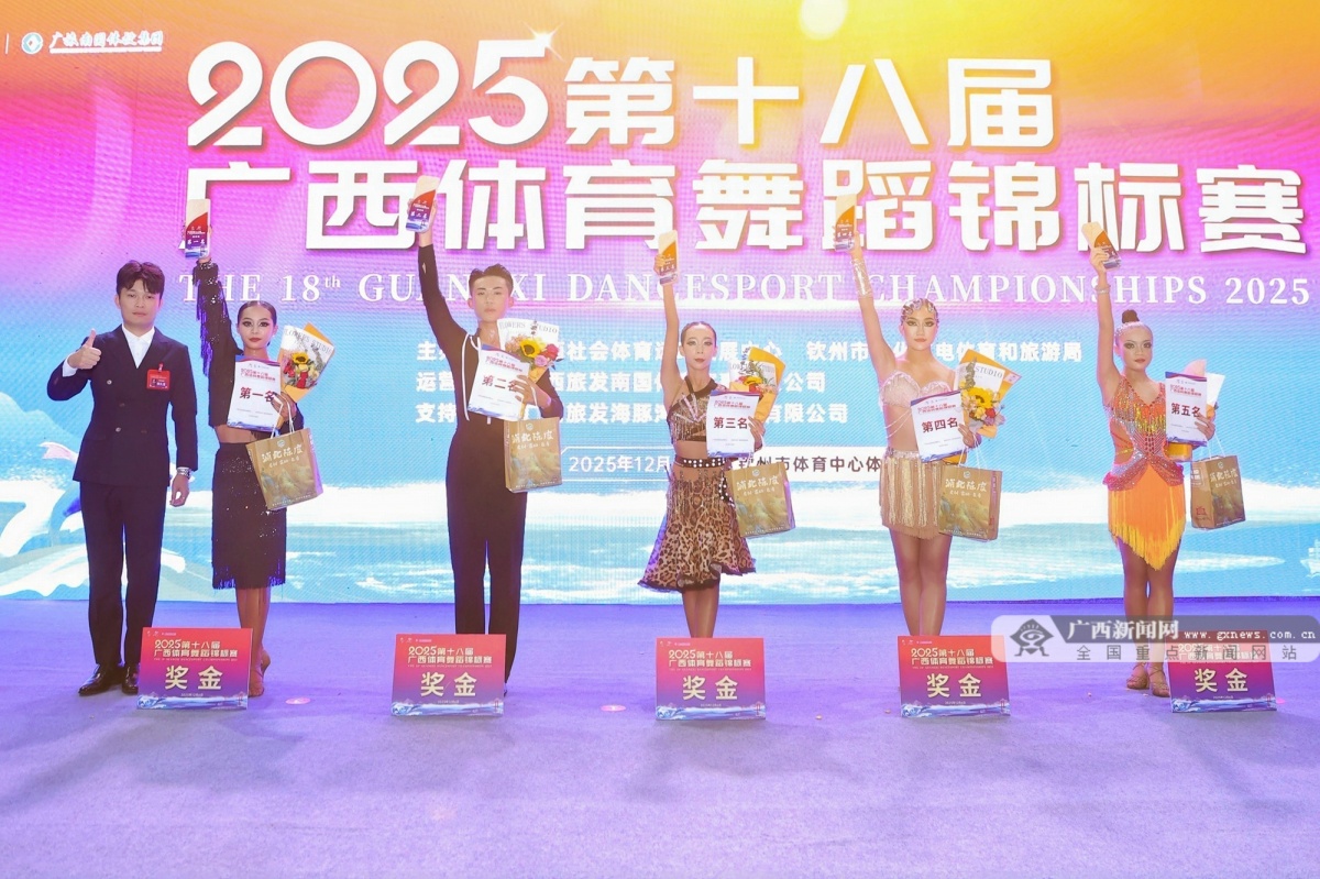 超千人齐聚广西体育舞蹈锦标赛在三娘湾畔“开派对”(图4)