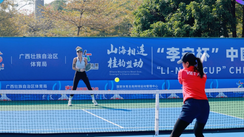李寧現場助陣!匹克球網球雙賽南寧開打,跨國競技超吸睛