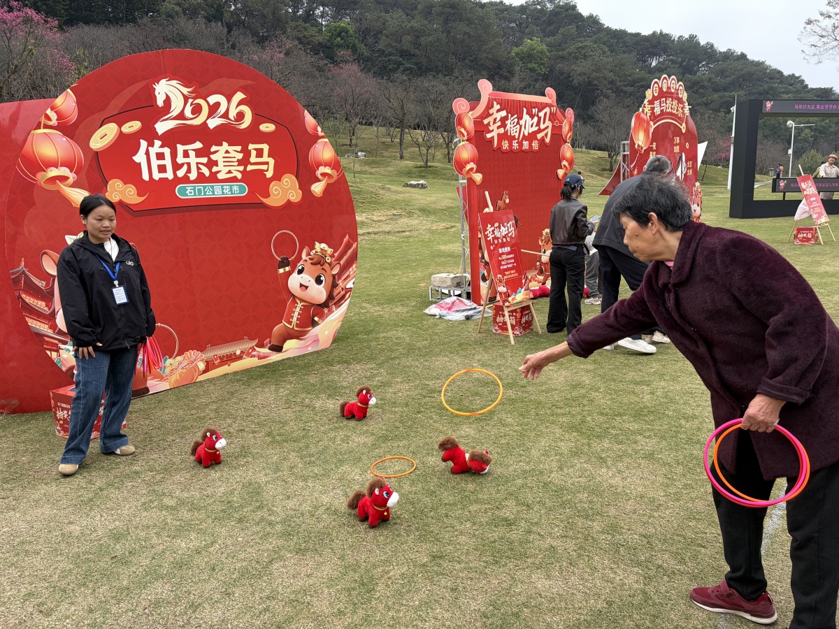 3000多株樱花树春节迎盛花期！南宁石门公园“马上”带你逛市集