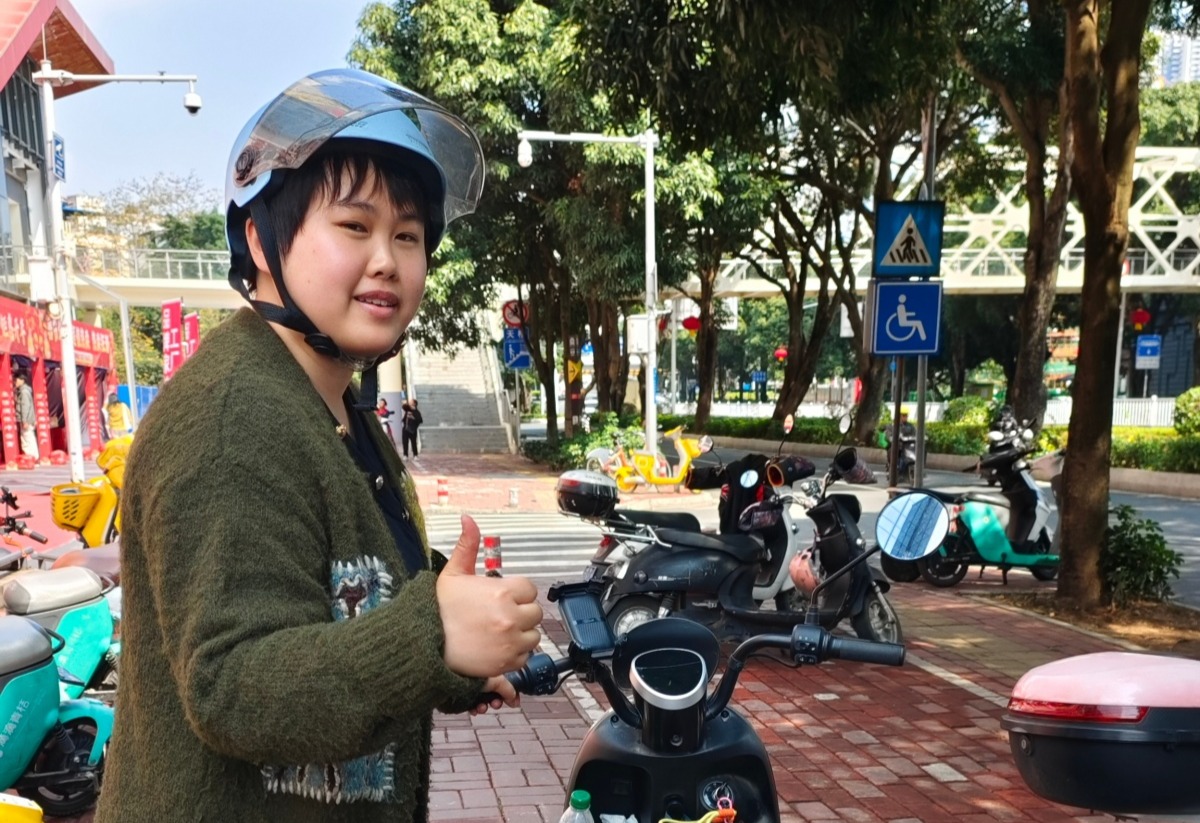 从沪辞职骑电驴返邕，55天、3000多公里，她向记者谈了新的打算