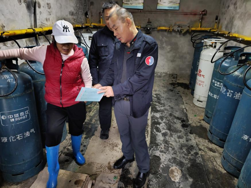 护航工商企业春节假期后复工复产，南宁百江公司开展燃气安全专项检查与培训