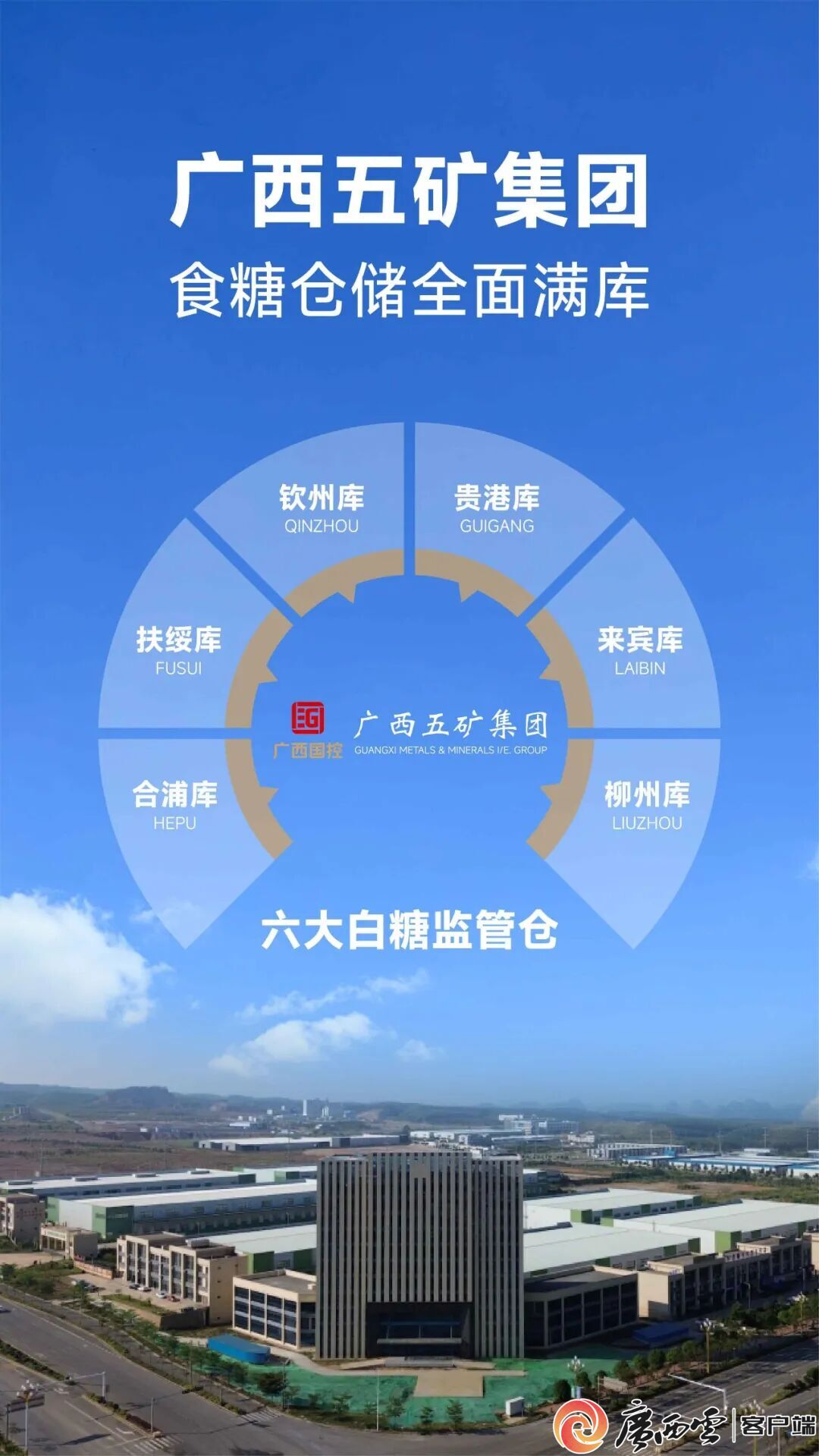 食糖新榨季入库突破50万吨 广西五矿提前超额完成榨季目标任务(图1)