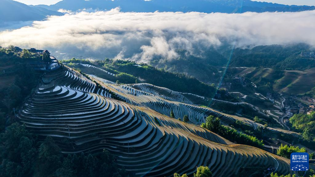龙胜：梯田云海景美如画